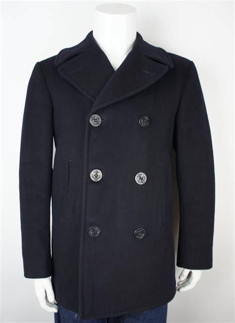 authentic peacoat for men.